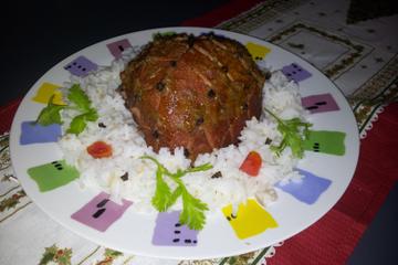 Minitender ao creme de alho e cebola