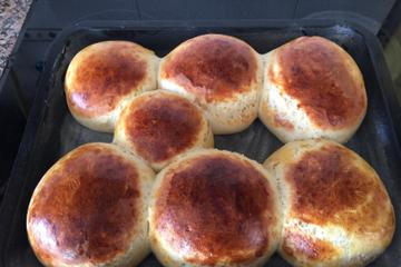 Pão caseiro de leite