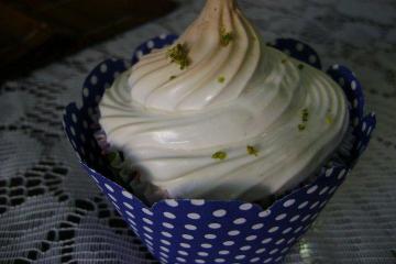 Cupcake de limão merengado