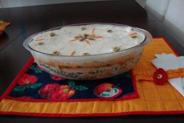 Torta de pão de forma do Lúcio Cezar