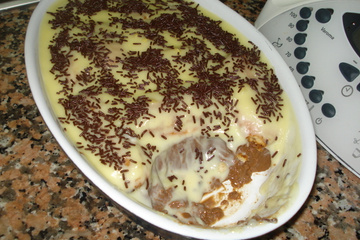 Pavê de chocolate com doce de leite diferente