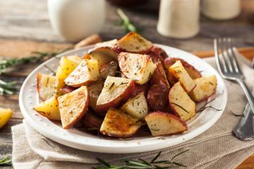 Batatas ao forno com Alecrim