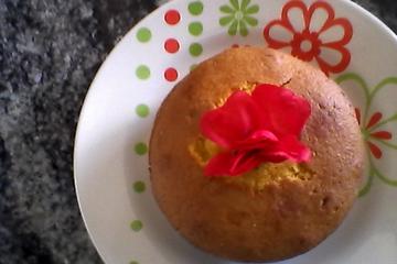 Mini bolo de cenoura