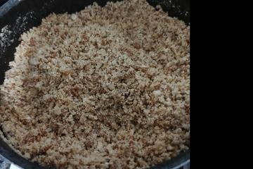 Farofa de soja texturizada