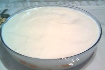 Creme Gelado (maçã ou pêssego)