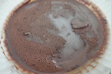 Sorvete de chocolate