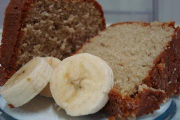 Receitas de bolo de banana de liquidificador