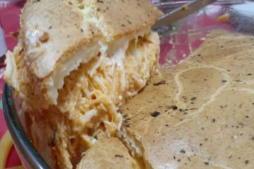 Torta de frango cremosa de liquidificador do Will