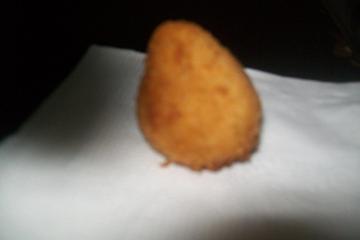 Coxinha com massa de batata