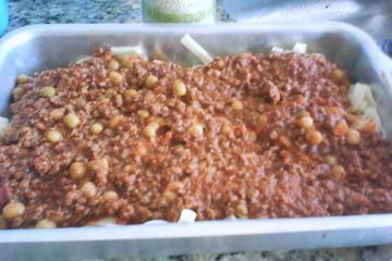 Macarronada à bolonhesa