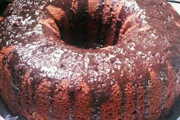 Bolo de chocolate de liquidificador