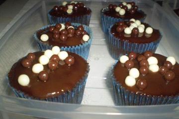 Cupcake Mágico de Chocolate