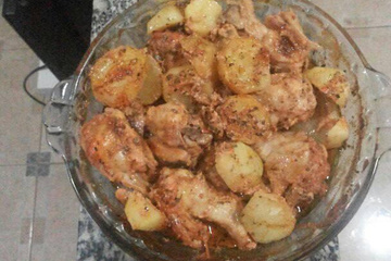 Coxinha de frango assada rápida