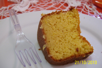 Bolo de milho sem farinha