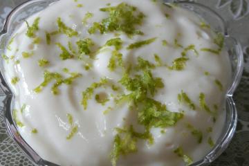 Mousse de limão delicioso