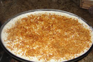Pavê de coco queimado
