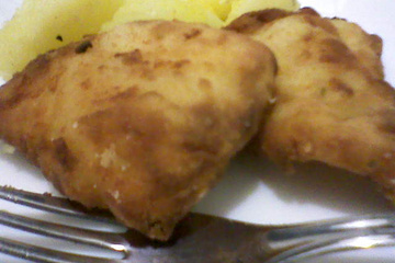 Filé de peixe simples