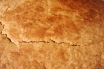 Bolo de banana sem açúcar