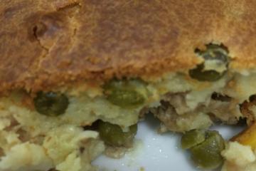 Torta três pingos (salgada)