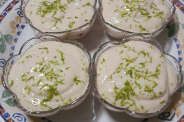 Mousse de limão delicioso