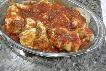 Frango à parmegiana