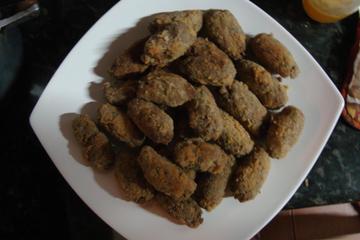Croquete de proteína de soja
