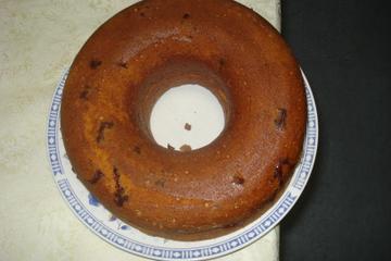 Bolo de fubá com goiabada