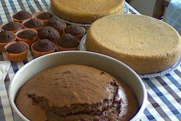 Massa de bolo de aniversário