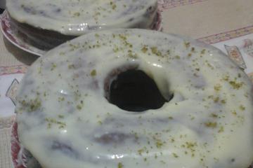 Bolo verde de limão
