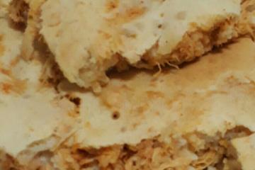 Torta de frango no liquidificador