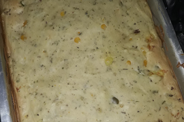 Massa de torta de liquidificador