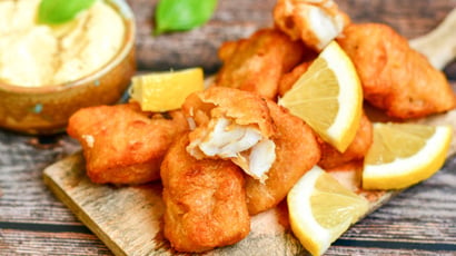 Especialistas em nutrição confirmam: “O peixe frito mais saudável não é feito com farinha, mas sim com grão-de-bico e farinha de rosca panko.”