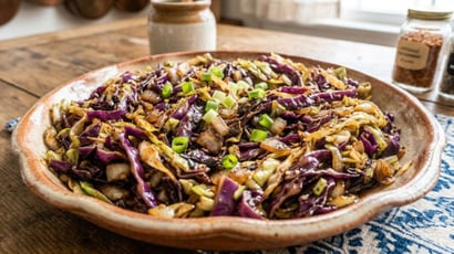 O repolho refogado fica muito mais gostoso quando é feito desse jeito: não precisa de sal, só um ingrediente simples