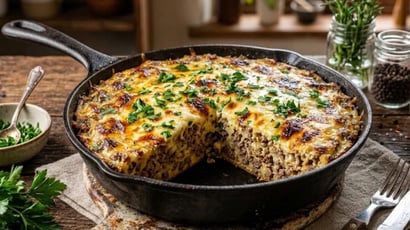 Tem carne moída em casa? TudoGostoso ensina torta suculenta de frigideira que fica pronta em 20 minutos!