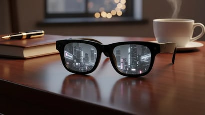 Por menos de R$ 120! Óculos inteligente com tradutor por IA pode facilitar tarefas em casa e em atividades físicas