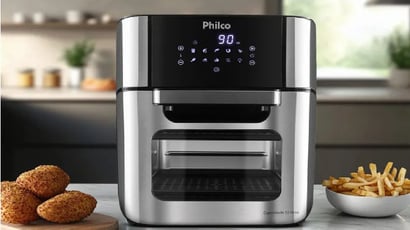 Compre antes que acabe: Air Fryer Philco Oven com preço de Black Friday