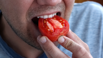 Ela criou um tomate com sabor de hambúrguer com a ajuda de inteligência artificial: a jovem de 17 anos já obteve a patente nos Estados Unidos