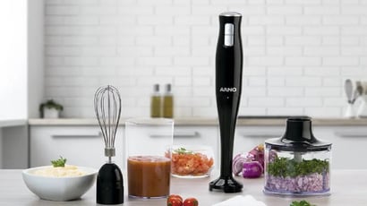 Oferta imperdível para turbinar sua cozinha: Mixer Arno Turbomix Pro 3 em 1 está com 64% off