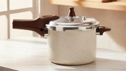 Preço da panela de pressão Brinox despencou! Mais segurança e agilidade nas suas receitas com 60% de desconto