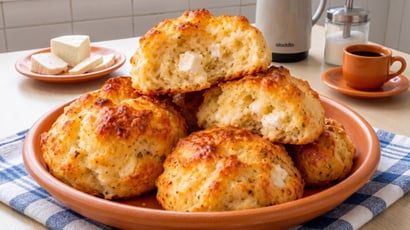 Em vez de torradas: faça nuvens de queijo caseiras fofinhas e gostosas para o lanche das crianças