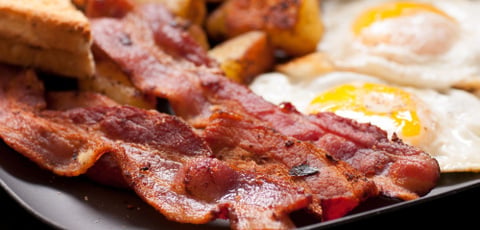 RECEITAS COM BACON