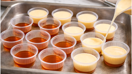 Sempre tenho na geladeira: pudim de copinho que derrete na boca, não leva ovo e é muito fácil de fazer