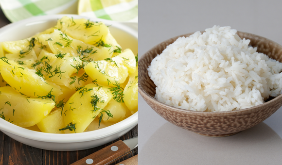 Batatas ou arroz no jantar: a diferença nos níveis de açúcar no sangue é maior do que a maioria das pessoas imagina
