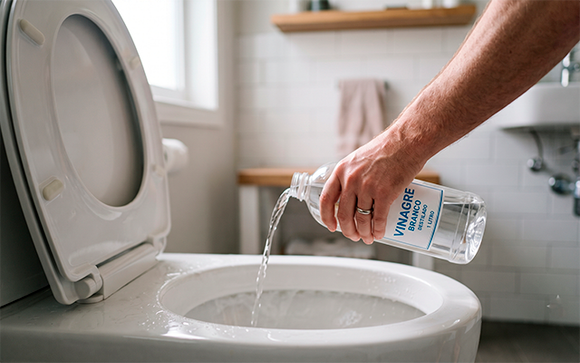 Despejar vinagre no vaso sanitário uma vez por semana: para que serve e quais são os seus benefícios?