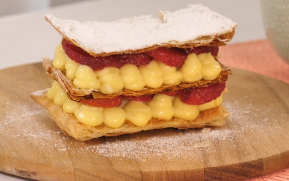 A torta mil folhas é um folhado irresistível (Créditos: TudoGostoso)