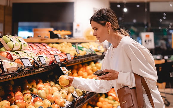 Você pode levar produtos frescos de volta ao supermercado se eles forem de má qualidade?