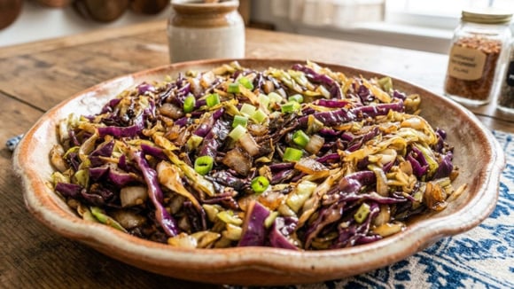 O repolho refogado fica muito mais gostoso quando é feito desse jeito: não precisa de sal, só um ingrediente simples