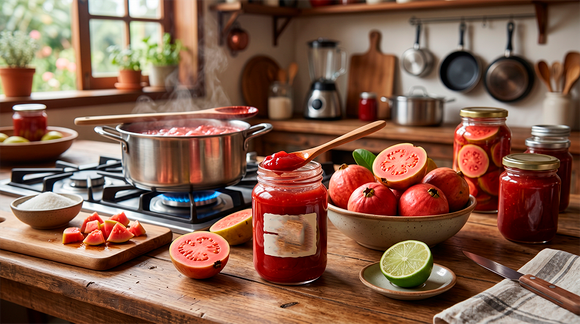 A fruta brasileira que parece comum, mas esconde fibras, vitamina C e um sabor perfeito para geleias caseiras