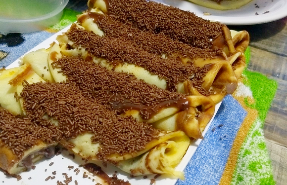 Essa é a panqueca doce que minha mãe fazia quando eu era pequena e que meus filhos também amam