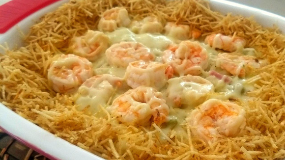 Meu amor sempre quer camarão no Dia dos Namorados, dessa vez preparei a melhor receita cremosa com o fruto do mar!
